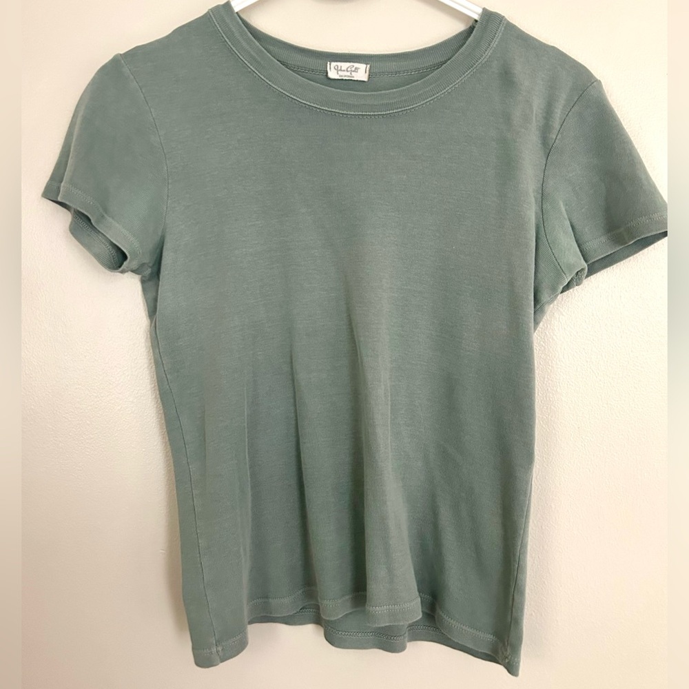 Brandy sage green tee